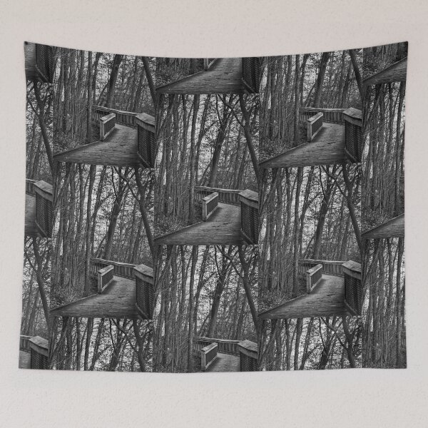 Item preview, Wooden Walkway In The Woods designed and sold by KirtTisdale.