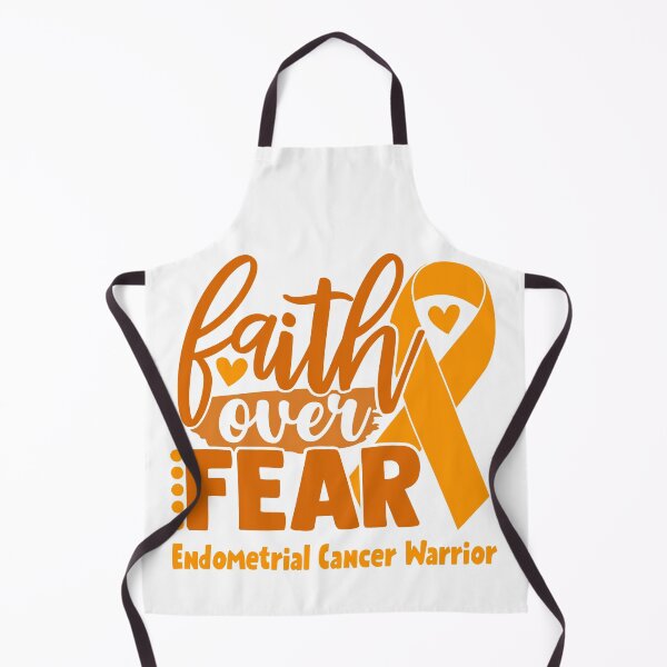 Item preview, Faith Over Fear Endometrial Cancer Warrior designed and sold by largellie.