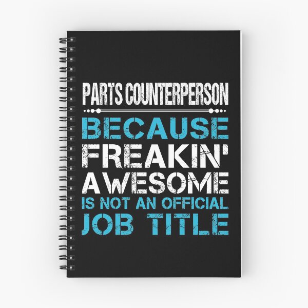 Item preview, Parts Counterperson T Shirt - Freaking Awesome Gift Item Tee designed and sold by erstrudy75.