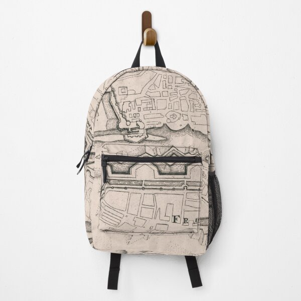 Item preview, Old Frankfurt Germany Map (1695) Vintage German Cities Atlas designed and sold by BravuraMedia.
