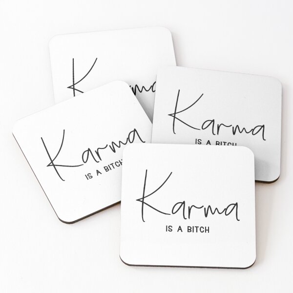 Item preview, Karma is a Bitch designed and sold by Fiona-Lynn Designs.