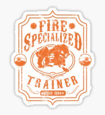 Fire Trainer (Arcanine) Sticker