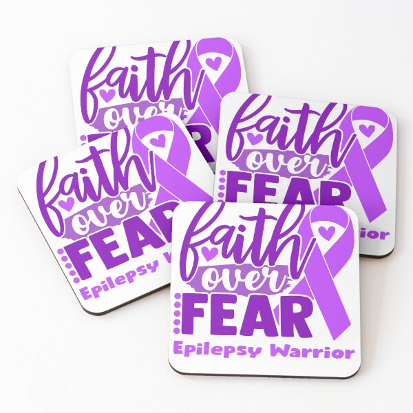 Item preview, Faith Over Fear Epilepsy Warrior designed and sold by largellie.
