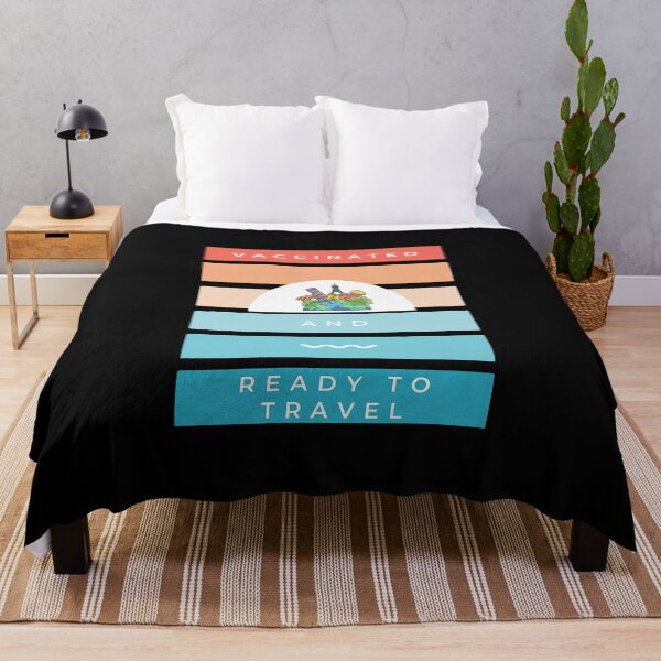 Item preview, Vaccinated And Ready To Travel designed and sold by FancyDesigner.