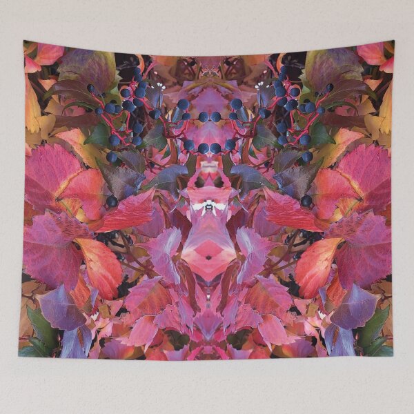 Item preview, Trippy Fall Colors Leaves and Berries designed and sold by jeff-jones.