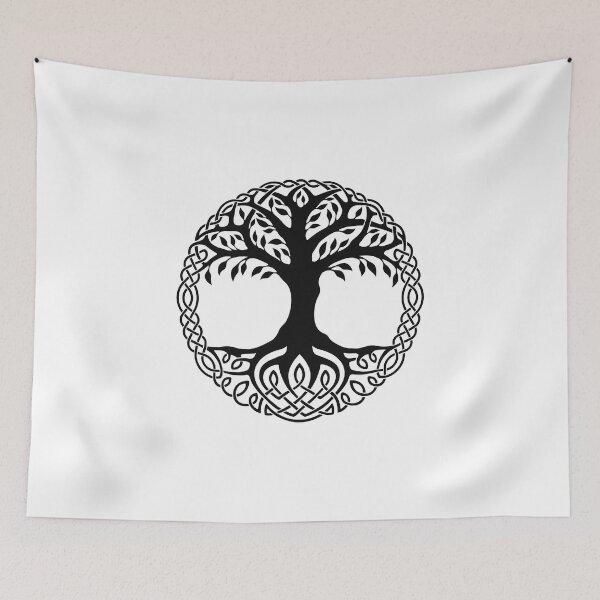 Item preview, Vikings Symbol - Yggdrasil - Tree of Life designed and sold by Harley-Jay.