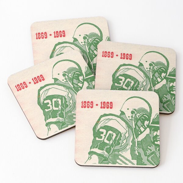 Item preview, 100th Anniversary Of College Football 1969 US Postage Stamp,  6 cent US postage stamp, helmet, football uniform designed and sold by Nostrathomas66.