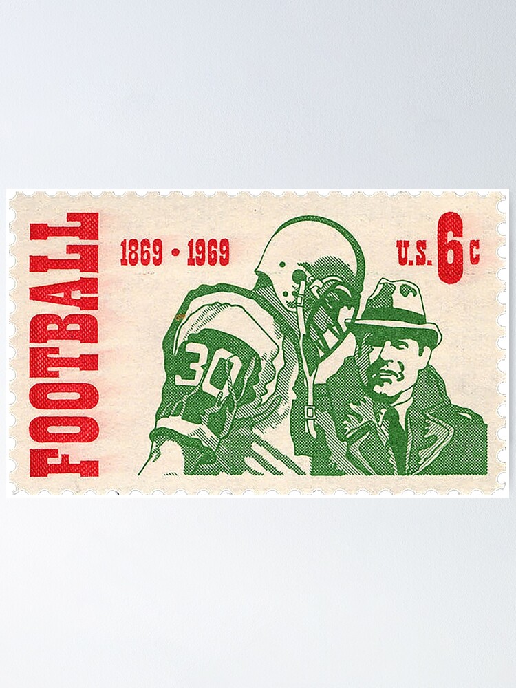 100th Anniversary Of College Football 1969 US Postage Stamp 6