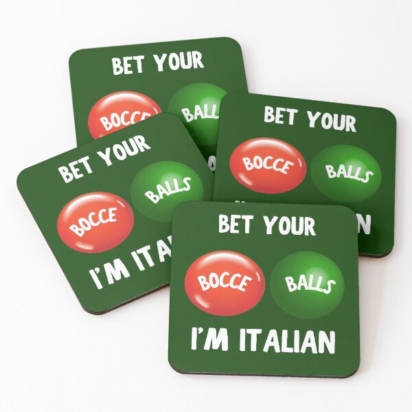 Item preview, Bet Your Bocce Balls I'm Italian designed and sold by artistoutfitter.
