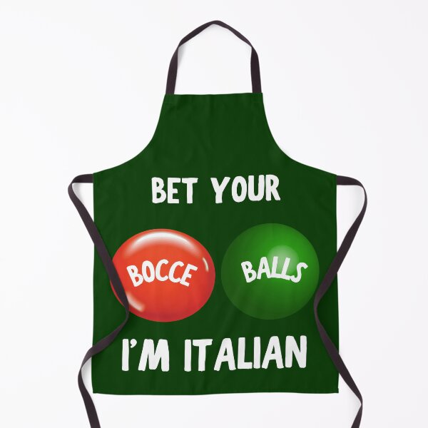 Item preview, Bet Your Bocce Balls I'm Italian designed and sold by artistoutfitter.