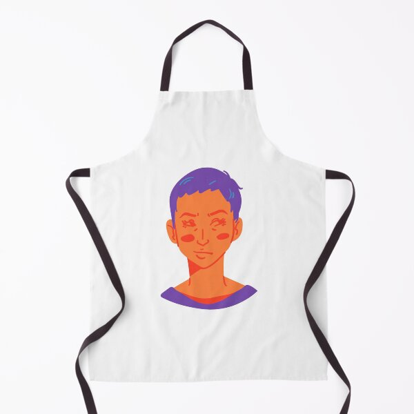 Item preview, Vibrant Orange Adult Woman Portrait designed and sold by MIDDLX.