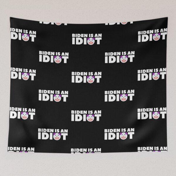 Item preview, biden is an idiot clown designed and sold by RayanDesigns.