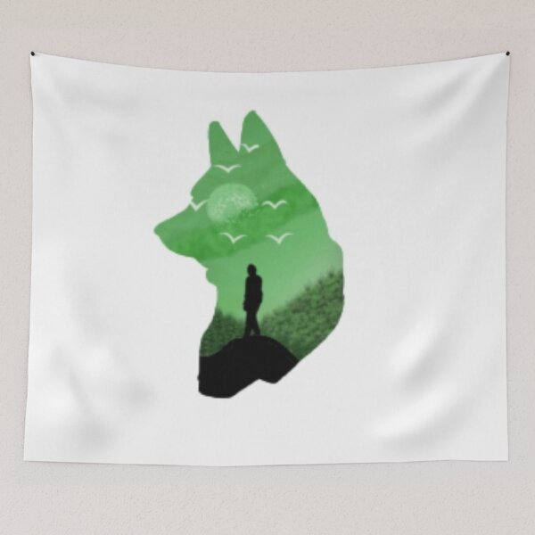 Item preview, Moonlight Mountain Wolf designed and sold by heartzfromriah.