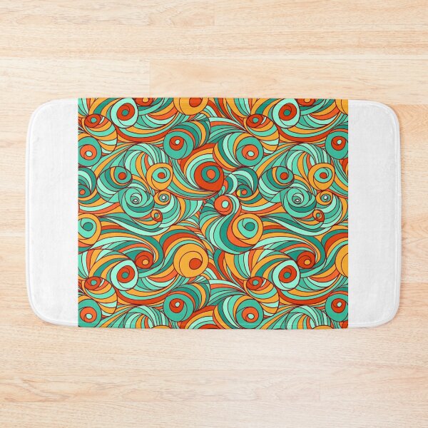 Item preview, Wave Pattern - Colorful Tropical Summer designed and sold by Xoox Art.