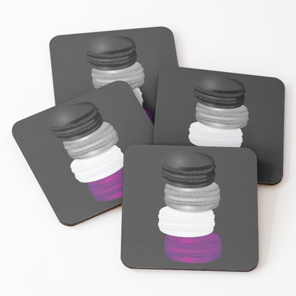 Item preview, Asexual Ace Pride Macaron Gift, Demisexual Greysexual Colorful Sweet Pastel Dessert, Asexuality Macaroon LGBT+ designed and sold by ArtsyloShop.