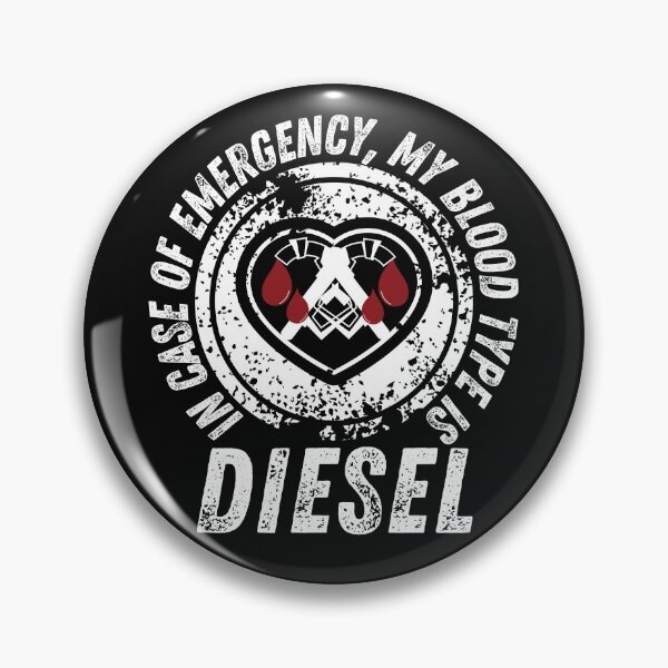 Item preview, I Heart Diesel Life, Blood Type Diesel -Funny Trucker designed and sold by Mary Maple.
