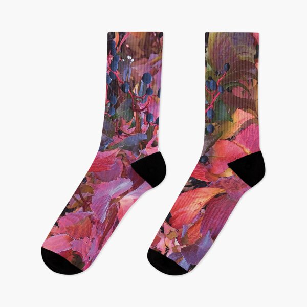 Item preview, Trippy Fall Colors Leaves and Berries designed and sold by jeff-jones.