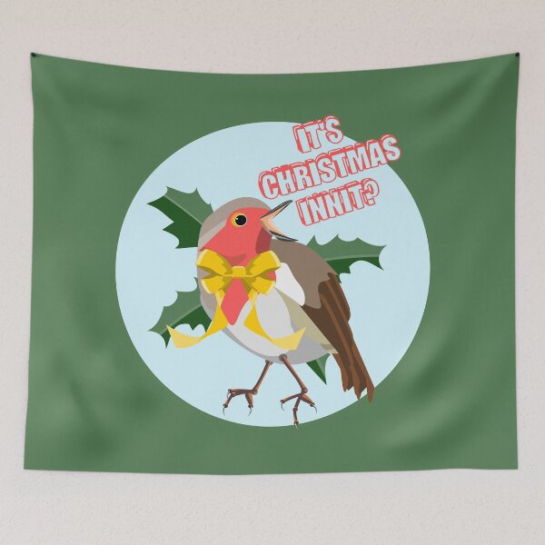 Item preview, Funny Christmas Robin designed and sold by piedaydesigns.