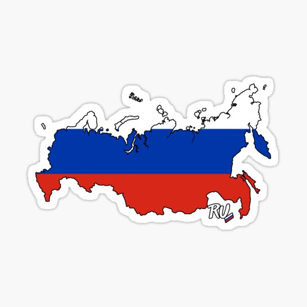 Rossiyskaya Federatsiya Stickers for Sale
