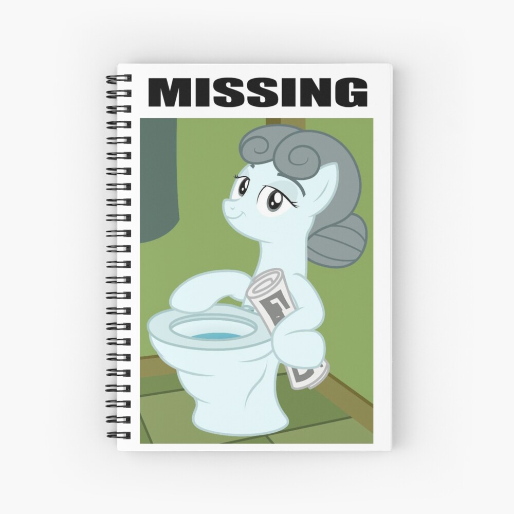 Missing Toilet Pony Horse Thing