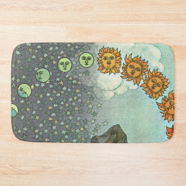 Item preview, Day and Night - Sun Moon Cycle Illustration designed and sold by elevens.