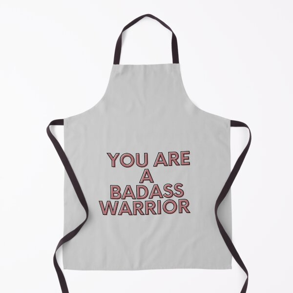 Item preview, You Are a Badass Warrior designed and sold by speakupandshine.