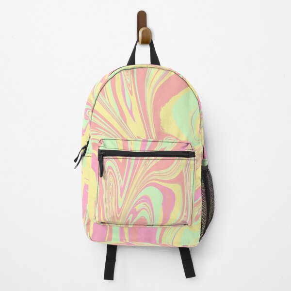 Item preview, Pink, yellow and green paint pour designed and sold by LookingxGlass.