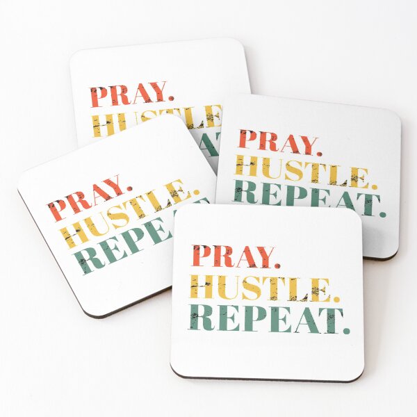 Item preview, Pray Hustle Repeat designed and sold by loveoceanair.