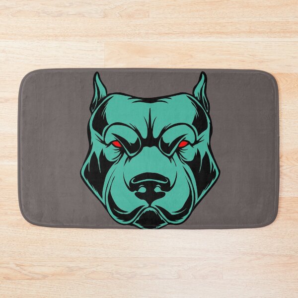 Item preview, Angry Mad Pitbull American Bully Dangerous Dog Breed designed and sold by PetsPal.