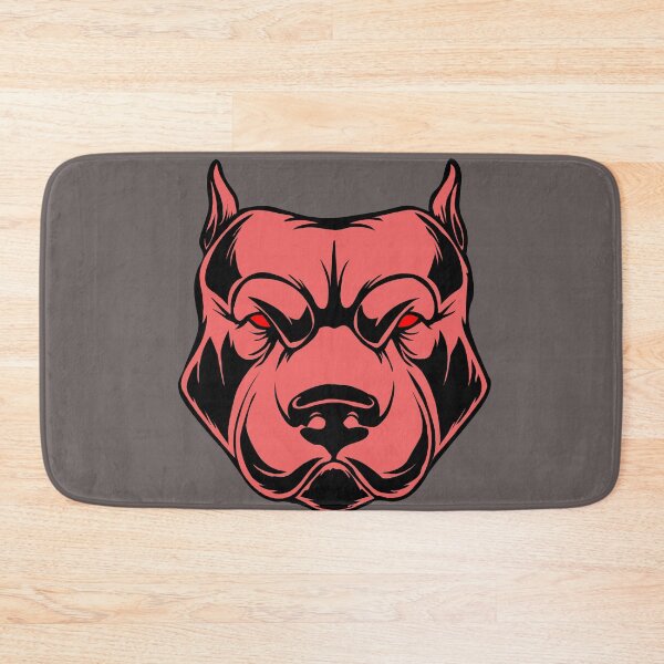 Item preview, Angry Mad Pitbull American Bully Dangerous Dog Breed designed and sold by PetsPal.