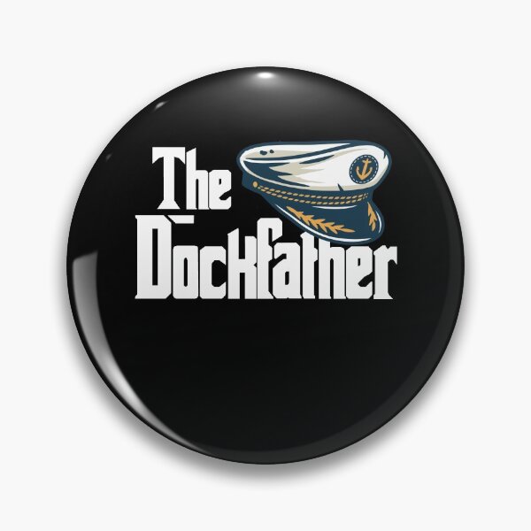 Item preview, The Dockfather Funny Boating Fishing Boat Dad Captain Boater designed and sold by Dressed For  Duty.