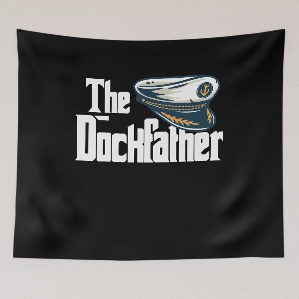 Item preview, The Dockfather Funny Boating Fishing Boat Dad Captain Boater designed and sold by Dressed For  Duty.