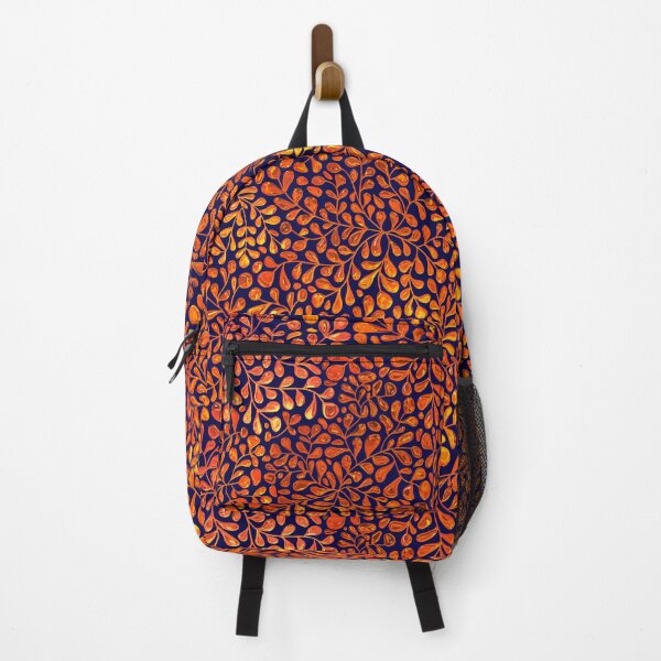 Item preview, 3D Amber Ivy Doodle on Blue designed and sold by AxeLeon Patterns.
