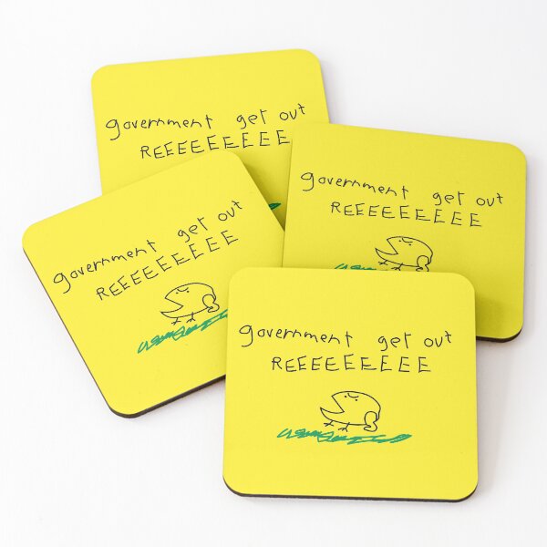 Item preview, Government Get Out REEEEE designed and sold by Binesia.