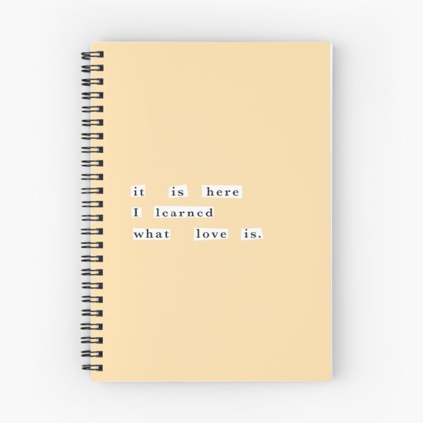 Item preview, it is here I learned what love is designed and sold by MelanieCurrie.
