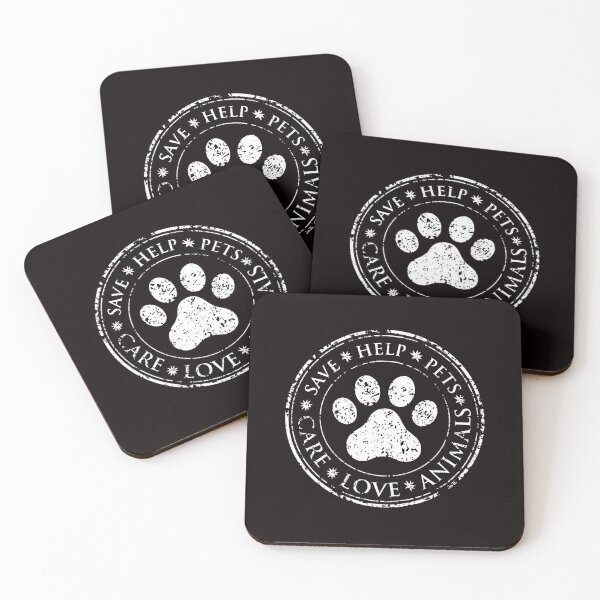 Item preview, Dog Paw Sign Icon Pets Symbol Dirty Textured Whie designed and sold by WearWolfDesigns.