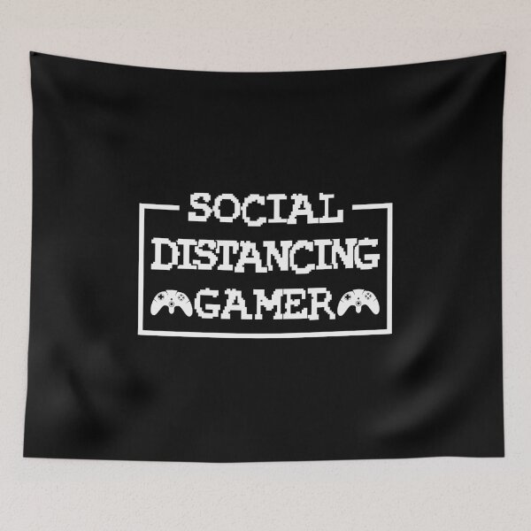 Item preview, Social distancing is my expertise because am a gamer designed and sold by LootBoxApparel.