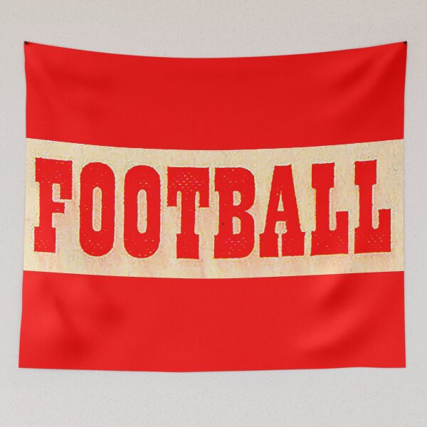 Item preview, FOOTBALL red Wordart,  designed and sold by Nostrathomas66.