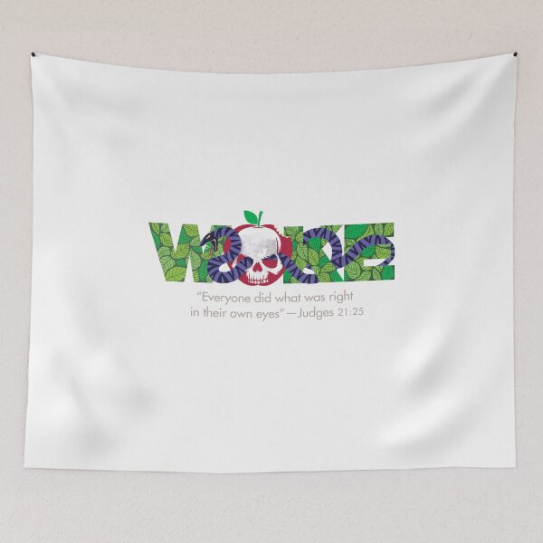 Item preview, WOKE DEATH SNAKE on white field designed and sold by skRB.