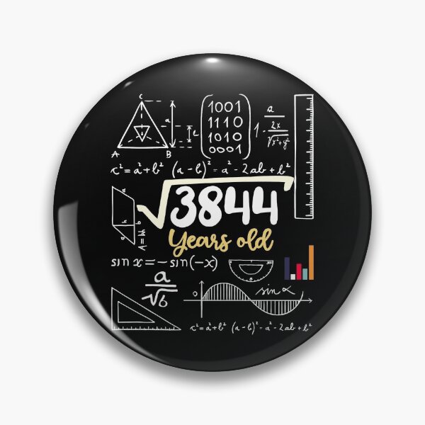 Item preview, Square Root 62 years old funny teacher 62th birthday designed and sold by PatternFariss.