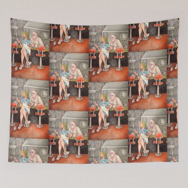 Item preview, Fresh Brewed Coffee AKA Truckstop Madonna designed and sold by Subgenious.