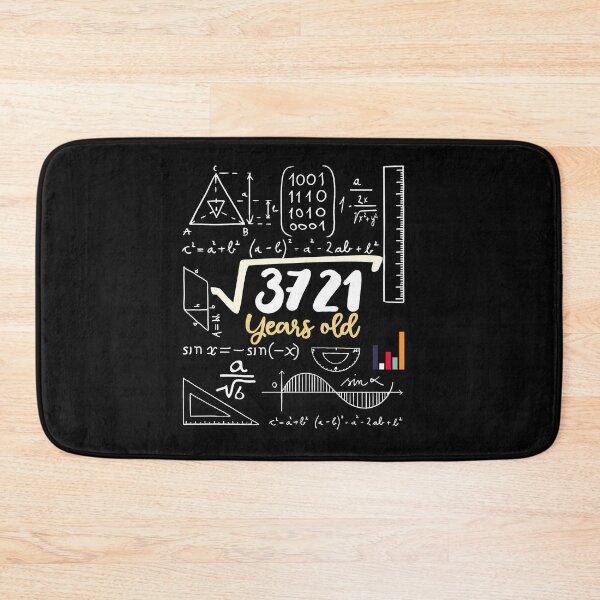 Item preview,  Square Root 61 years old funny teacher 61th birthday designed and sold by PatternFariss.