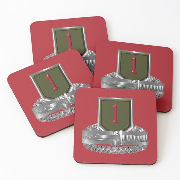 Item preview, 1st Infantry Division “Combat Action Badge” designed and sold by SoldierAlways.