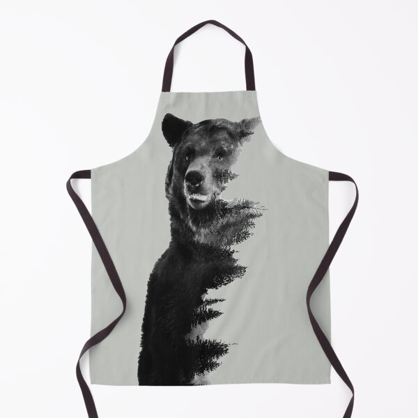 Item preview, Bear Silhouette Trees Forest Save the Environment designed and sold by PamAraico.