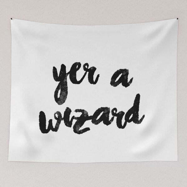 Item preview, Yer a Wizard Potter Inspired Lettering designed and sold by eyesasdaggers.