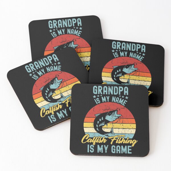 Item preview, Men's Vintage grandpa fisherman - a gift for special catfish fishing grandfather-Catfish amateurs  designed and sold by QUEEN-WIVER.