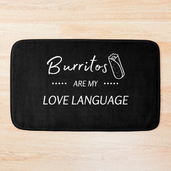 Item preview, Burritos are My Love Language designed and sold by StickerPolitics.