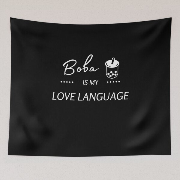 Item preview, Boba is My Love Language designed and sold by StickerPolitics.
