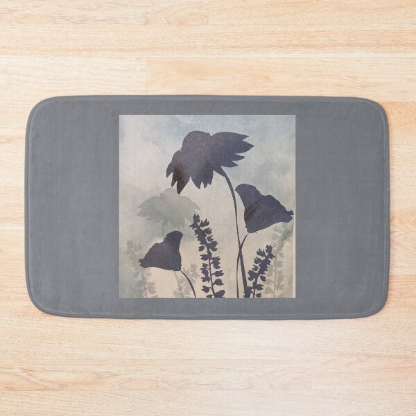 Item preview, Blue flowers designed and sold by memorguson.