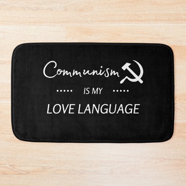 Item preview, Communism is My Love Language designed and sold by StickerPolitics.